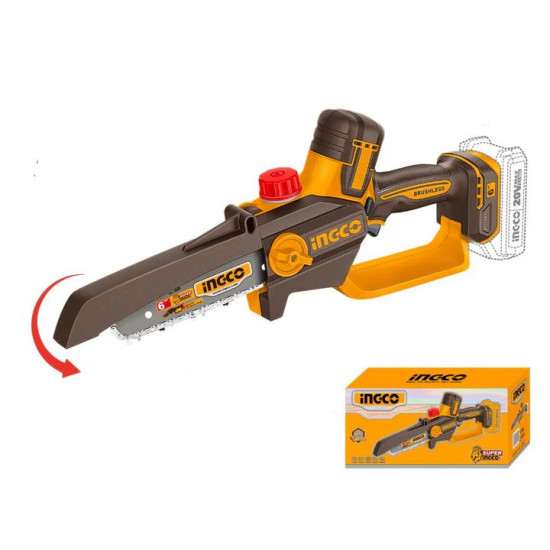 20v Ps+ C/l Mini Chain Saw 6inch Bar No B/c