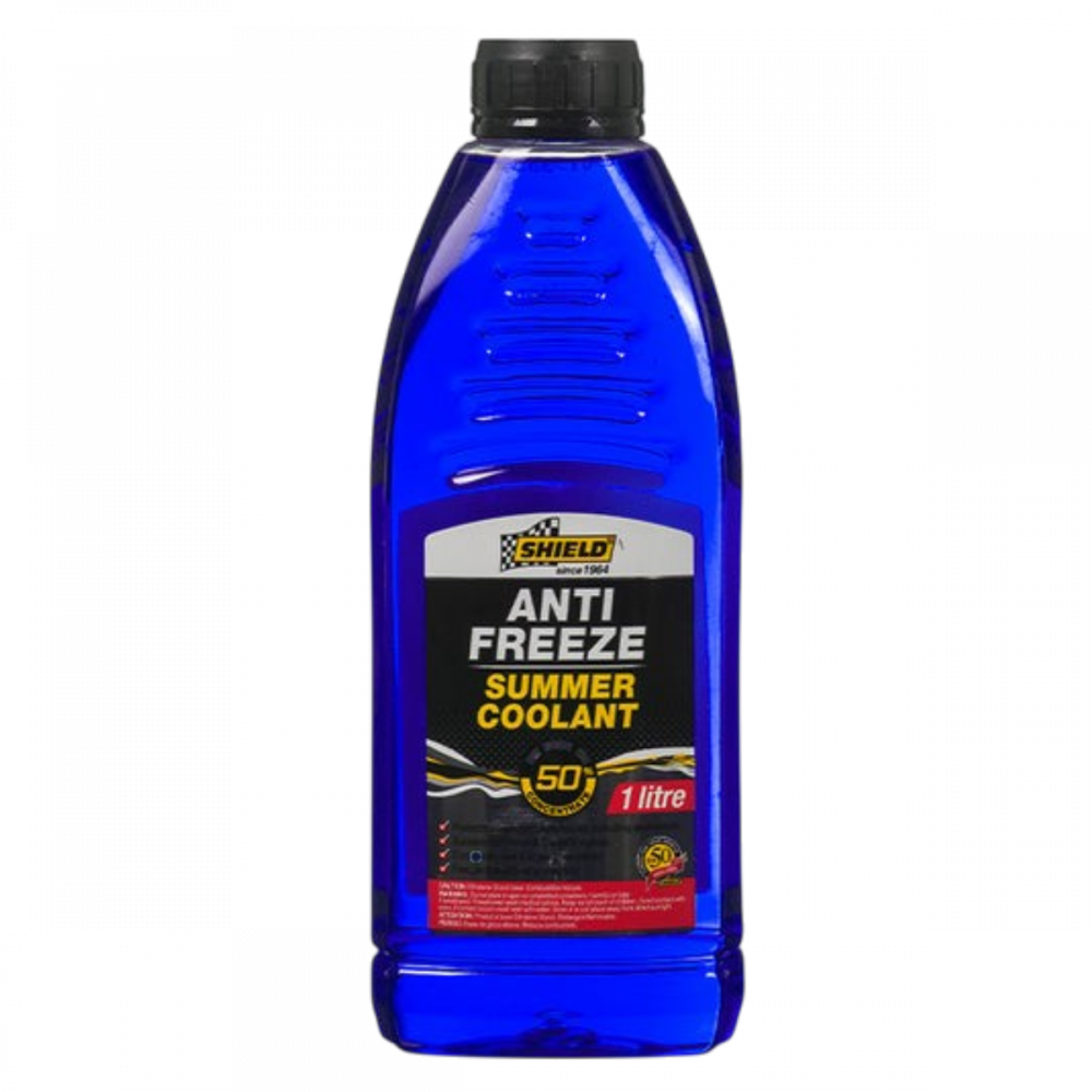 ANTI FREEZE S/COOLANT 1L BLUE 50% SHIELD
